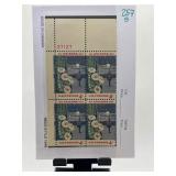 Block of 4 Arizona 4-Cent Stamps