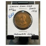 Calvin Coolidge Memorial Commemorative Coin