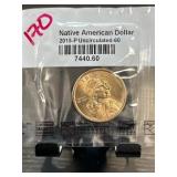 2015-P Native American Dollar Uncirculated