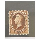 U.S. 90-Cent Treasury Department Stamp