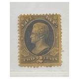 1873 Navy Department Ultramarine Stamp