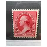 1890 U.S. #220 2-Cent Washington Carmine