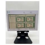 United States Postage Stamp Plate Block