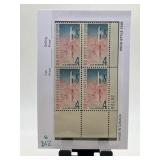 Block of Four United States-Japan Stamps