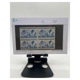Block of 3 Cent George Washington Stamps