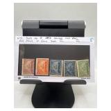 5 1878 U.S. Internal Revenue Stamps