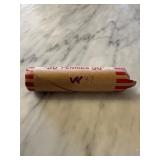 Roll of Wheat Cents in Paper Wrapper