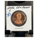 2006-S Gem Proof Lincoln Cent (S Mint Mark)
