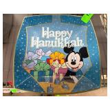 Disney Parks Happy Hanukkah Ceramic Plate