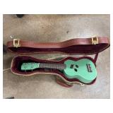 Mint Green Aloha Ukulele with Case