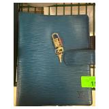 Louis Vuitton Blue Organizer with Lock and Keys