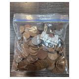 Bag of Wheat and Regular Steel Cents
