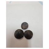 Three ANCIENT Coins