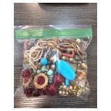 Bag of Assorted Costume Jewelry in Mixed Styles