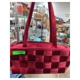 Harveys Red Seatbelt Handbag