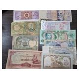 Global Banknotes from Various Eras