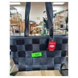Harveys Original Seatbelt Bag in Black and Gray