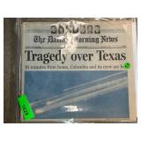 Dallas Morning News February 2, 2003 Newspaper