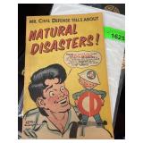 1956 Graphic Comic on Natural Disasters