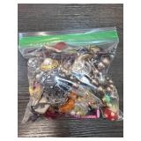 Fashion Jewelry Lot in Plastic Bag
