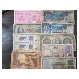 World Paper Currency Notes