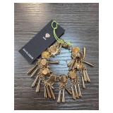 BaubleBar Gold-Tone Charm Bracelet