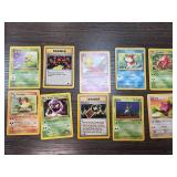 10 Mixed Pokemon Trading Cards