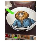 Rachel Kozlowski X West Elm Animal Plates