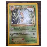 1999 Pokemon Beedrill 1st Edition Card