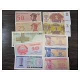 World Banknotes, Mixed Countries
