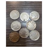 Shield and Buffalo Nickels