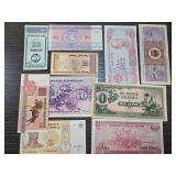 10 International Currency Notes