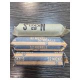 Three Rolls of Liberty V Nickels