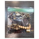 Bag of Assorted Fashion Jewelry and Accessories