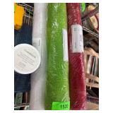 Deco Mesh Rolls and Glass Marbles