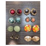 Clip-On Earrings in Various Designs