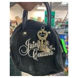 Juicy Couture Black Fabric Handbag