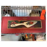 Lenox Winter Greetings Dessert Server