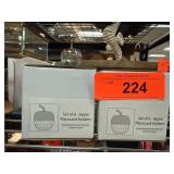 Godinger Nickel Plated Apple Placecard Holders