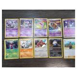 10 Pokemon Trading Cards Including Inkay