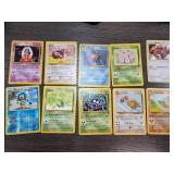 10 Pokemon Trading Cards