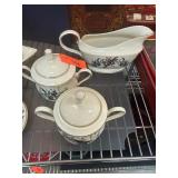 Lenox Winter Greetings Gravy Boat & Sugar Dishes