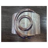 Sterling Silver 54g Cuff Bracelet