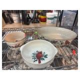 Lenox Winter Greetings Serving Dish Set