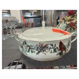 Lenox Winter Greetings Covered Casserole Dish