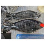 Fish-Shaped Decorative Platters