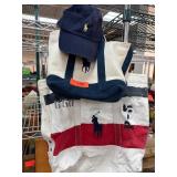 Polo Ralph Lauren Hat and Tote Bag Set