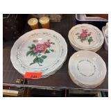 Gibson China Floral Dinnerware Set