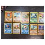 10 Pokemon Trading Cards