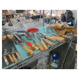 Gardening Tools with Wooden Handles